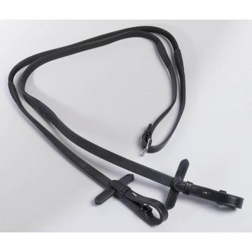 Globus leather/rubber reins