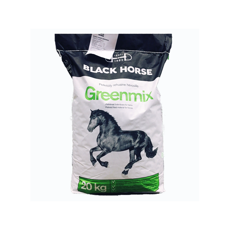 Black Horse Greenmix viherpelletti 20kg