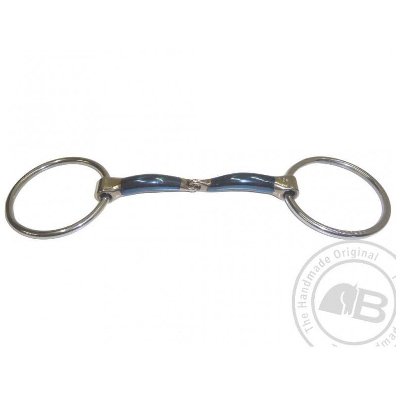 Bombers Lock Up Loose Ring Snaffle