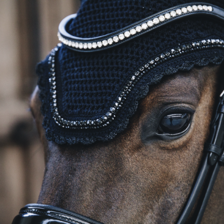 Kentucky Fly veil Wellington stone & pearl soundless
