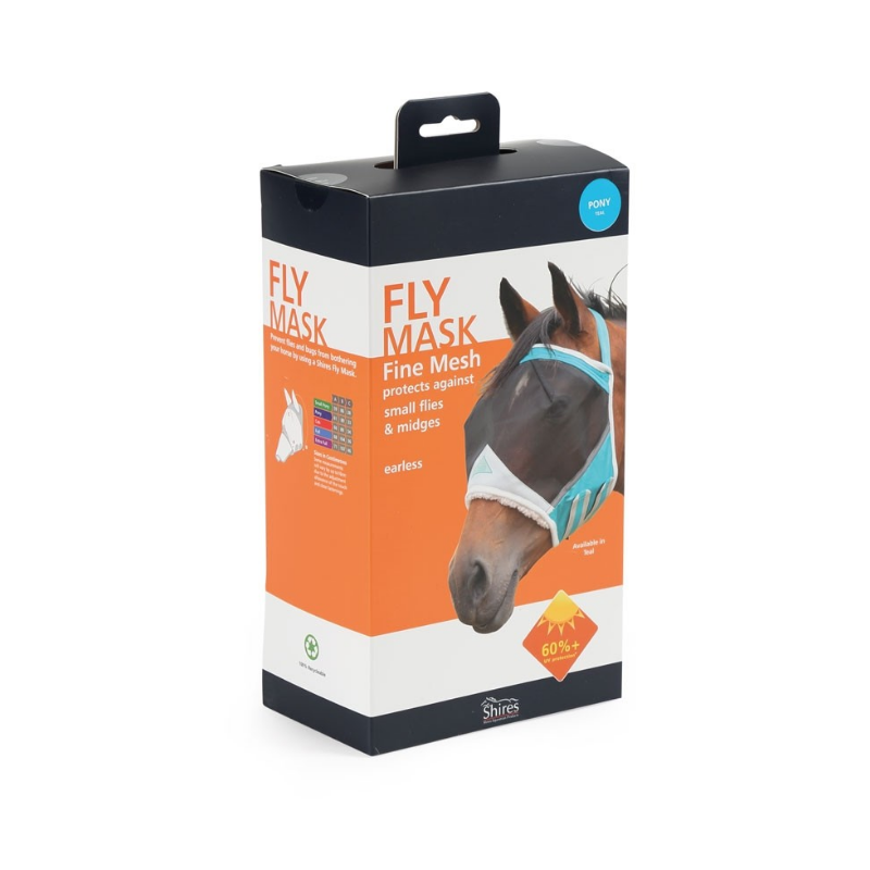 Shires Fine Mesh Earless hyönteismaski