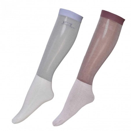 Kingsland Leyna Glitterisukat 2 kpl/pkt