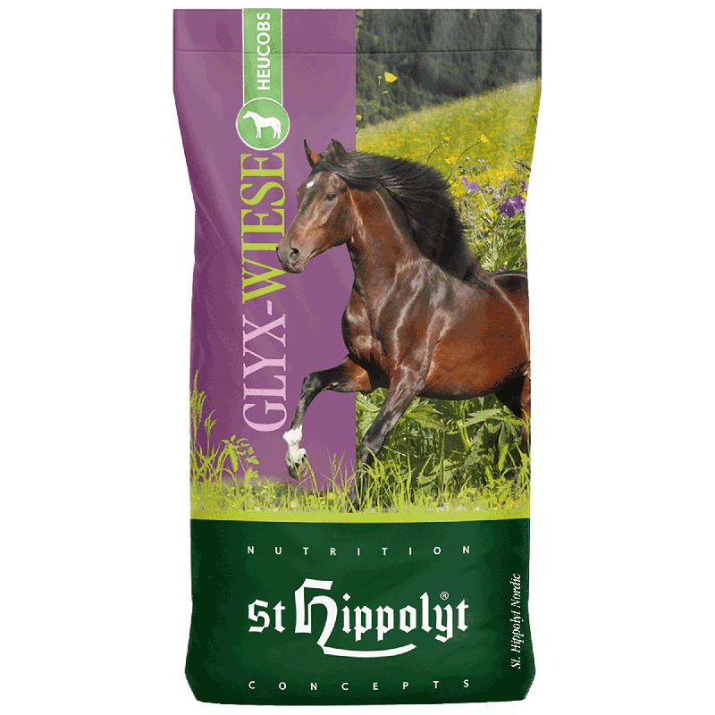 St. Hippolyt Glyx-Wiese Heucobs Heinäpelletit 25kg