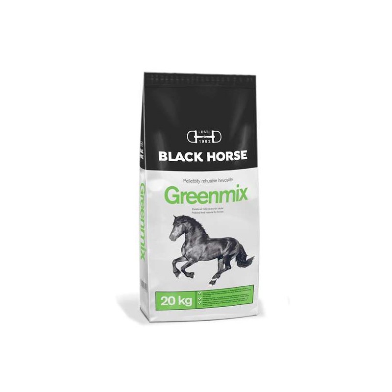 Black Horse Greenmix viherpelletti 20kg