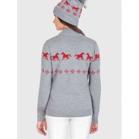 EQUILINE Christmas neulepaita