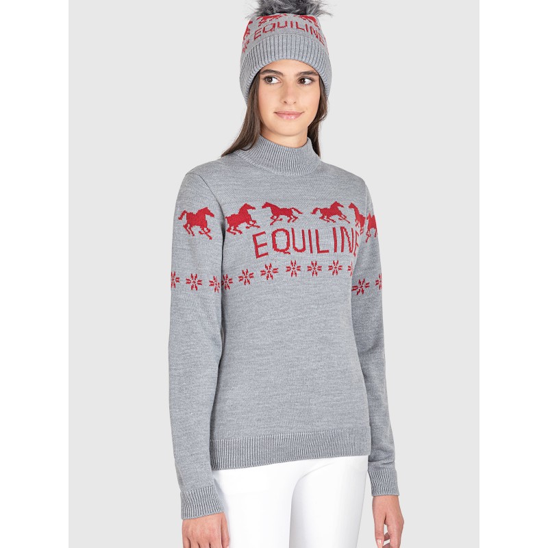 EQUILINE Christmas neulepaita