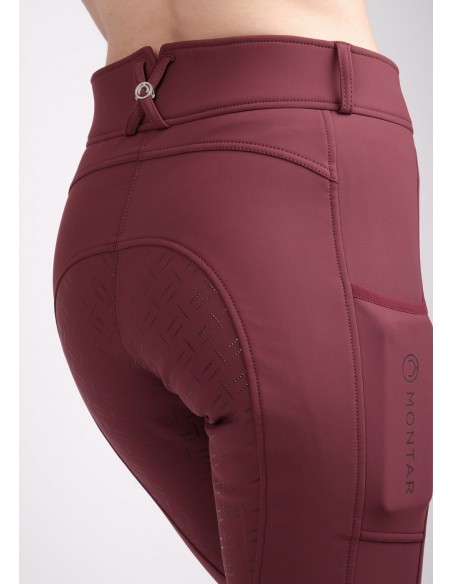 Montar Delilah Softshell ratsastushousut korkella vyötäröllä