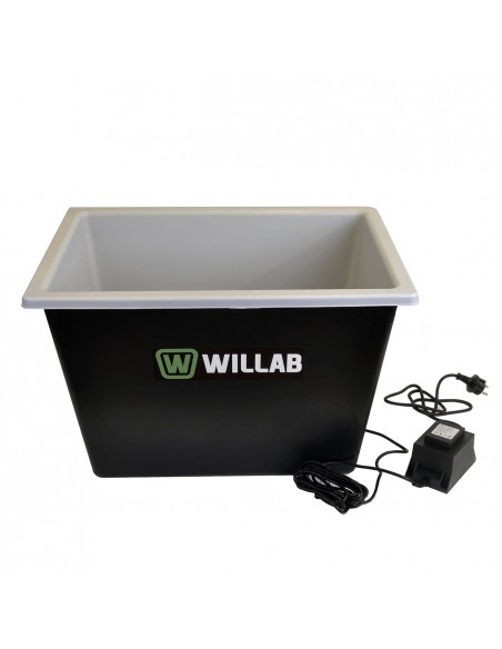 Willab suorakulmainen lämmitettävä vesiastia 60 l