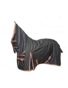 WAHLSTEN FULLRAIN 600D + 100G fullneck ulkoloimi, musta