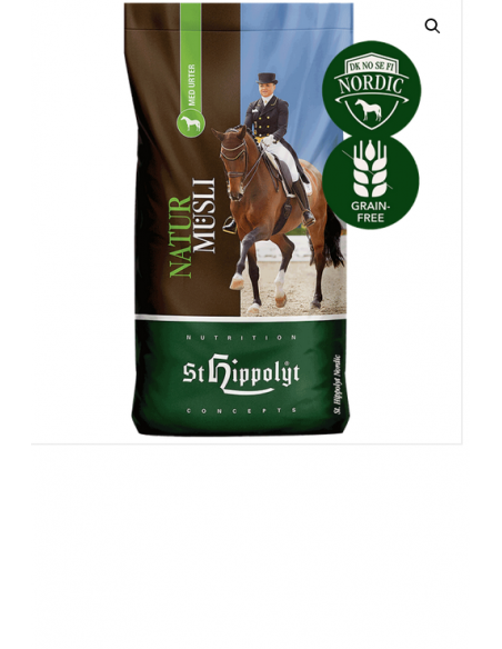St. Hippolyt NaturMüsli Grain Free, perusrehu ilman viljaa