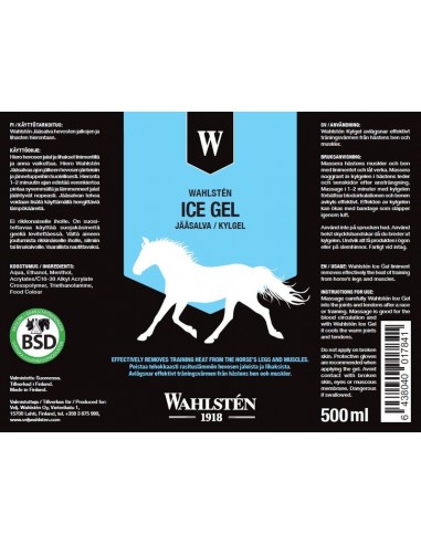 Wahlsten W-Ice gel 500 ml