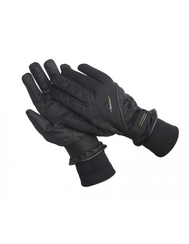 Wahlsten SYLVIA softshell thermo ratsastuskäsineet, mustat
