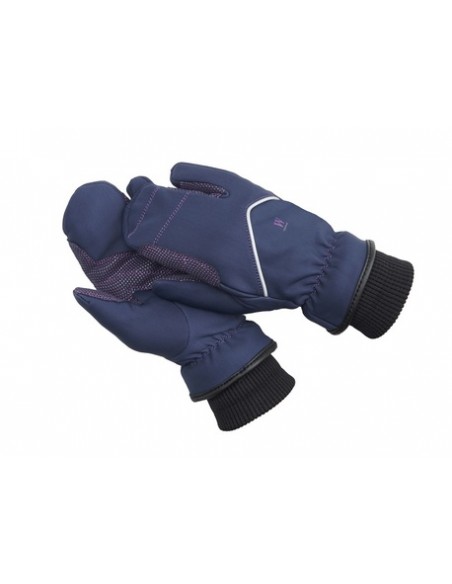 HC STELLA lasten Softshell RATSASTUSRUKKASET,MUSTA