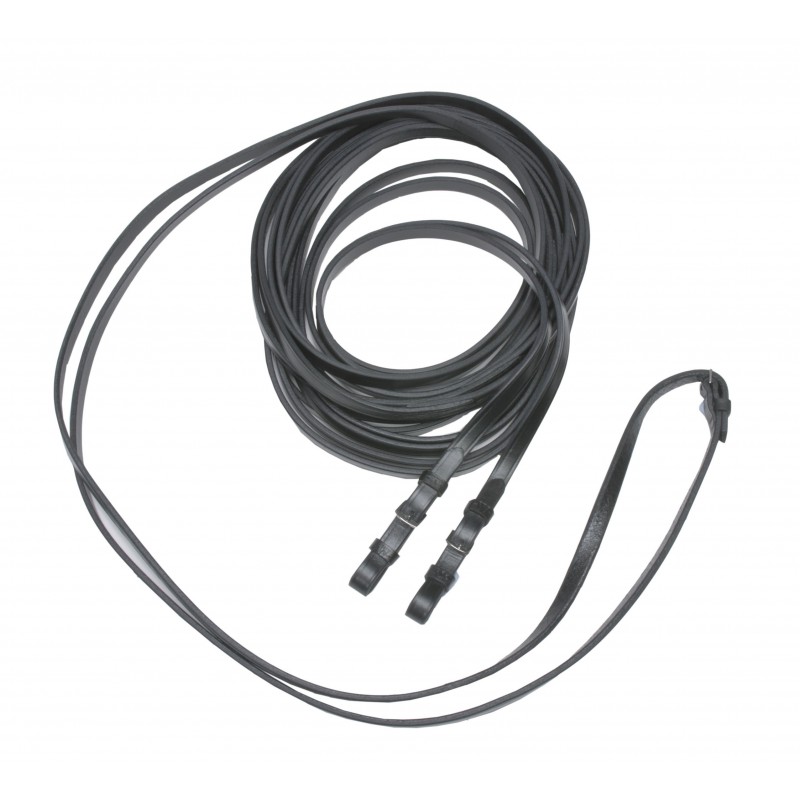 Wahlsten W-Profile leather long reins
