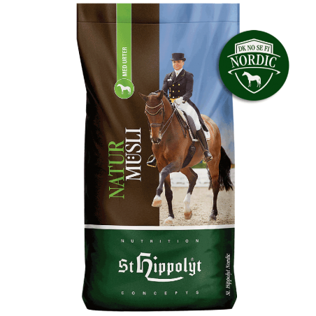 Hippolyt NaturMusli Easy Breed tammarehu 15kg