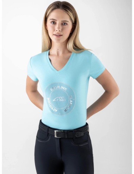 Equiline T-paita strassilogolla Gaetag