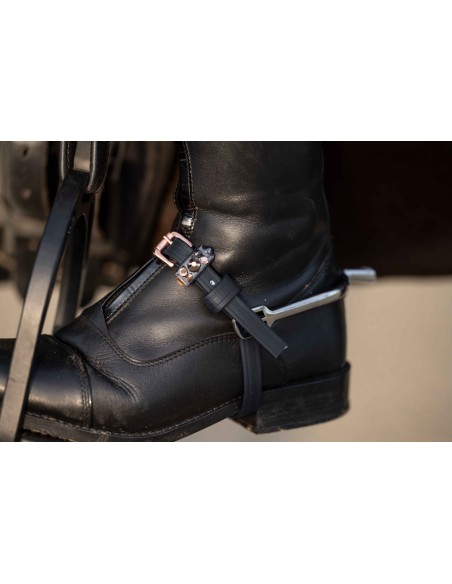 HKM kannusremmit Rosegold Glamour Style