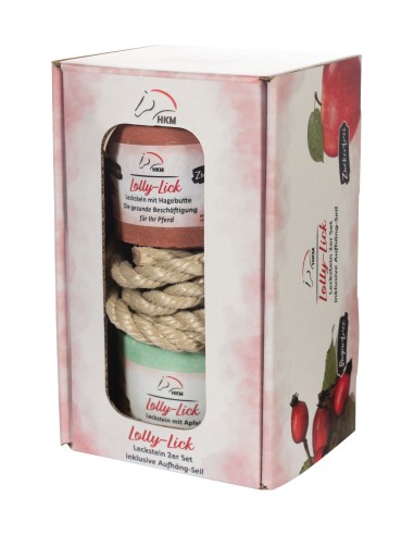 HKM Nuolukivi – Lolly Lick – 2 kpl setti, köydellä