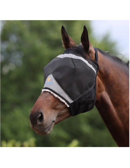 Shires Fine Mesh Earless Fly Mask