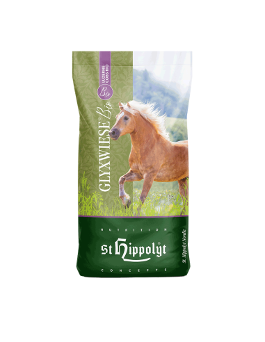 St. Hippolyt GlyxWiese BIO Luzernecobs, 20 kg / päiväys