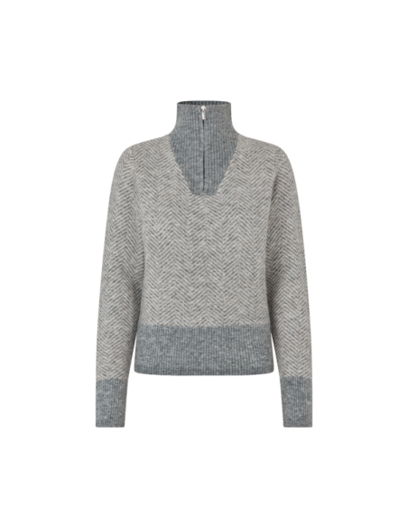 Kingsland KLAudrey Ladies Half Zip Knit – ylellinen neule naisille