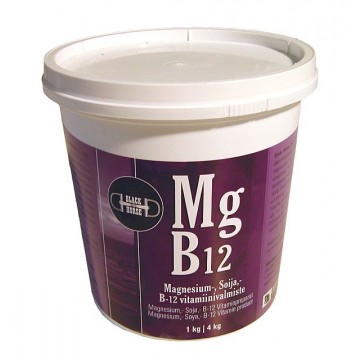 Black Horse Mg B12 magnesiumvalmiste 1kg 2