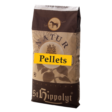 St. Hippolyt Natur Pelletti yrteillä 25kg 2
