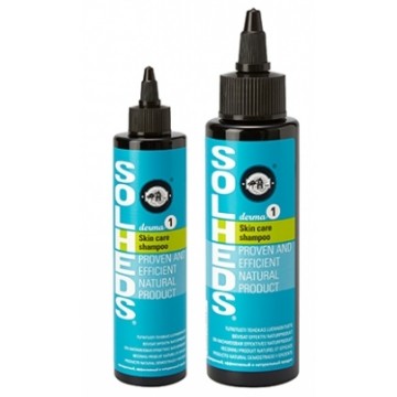 Solheds Derma1 antiseptinen shampoo iho-ongelmiin 250ml