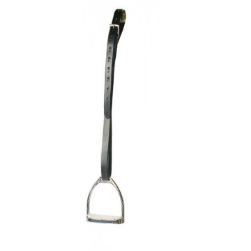 HORSE COMFORT, STIRRUPS WITH RUBBER PADS 12 CM 2
