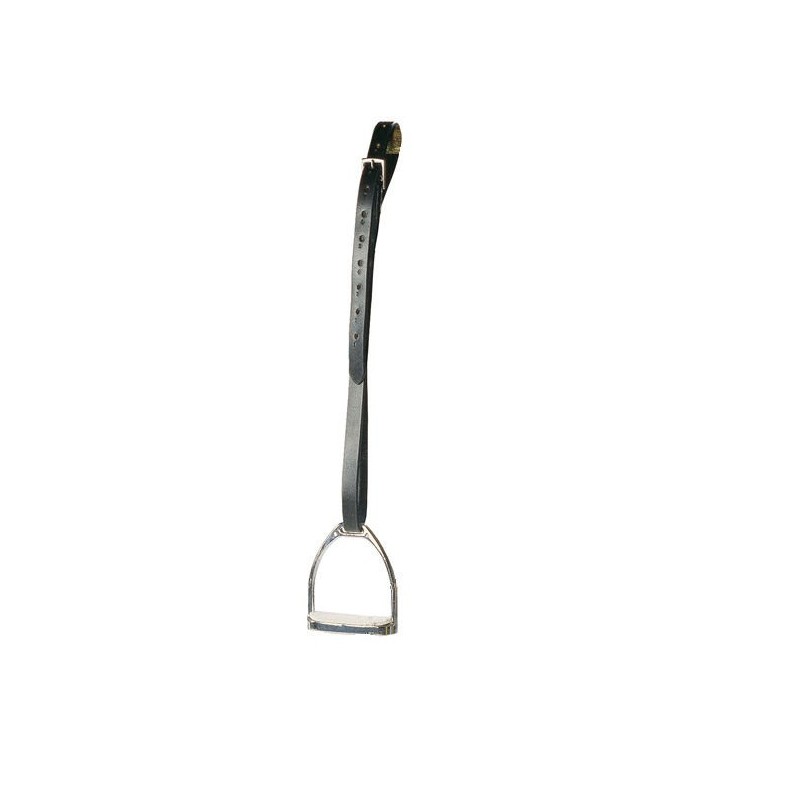 HORSE COMFORT, STIRRUPS WITH RUBBER PADS 12 CM