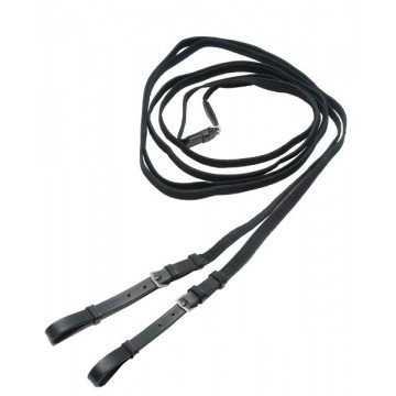 Horse Comfort Draw Reins web and leather