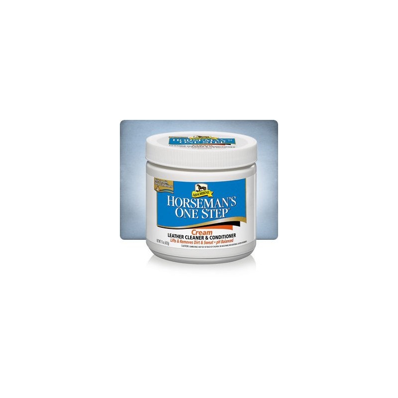 Absorbine Horseman’s One Step Cream Leather Cleaner &amp; Conditioner