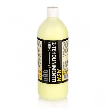 Black Horse 2-power liniment + MSM 1l