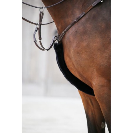 Kentucky  Sheepskin Breastplate Cover