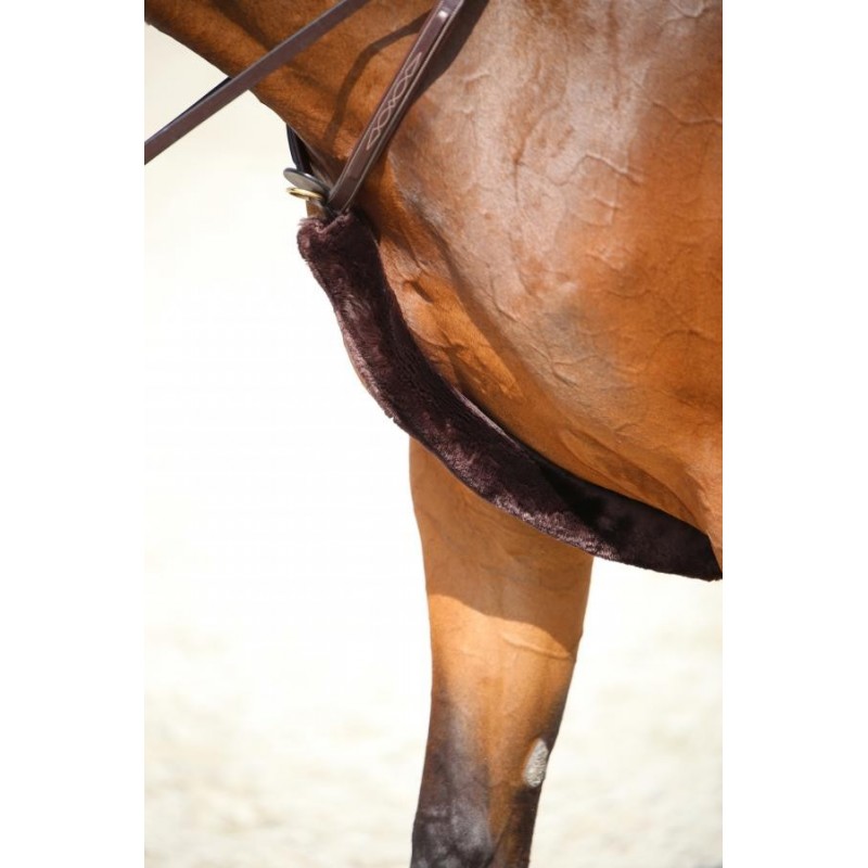 Kentucky  Sheepskin Breastplate Cover