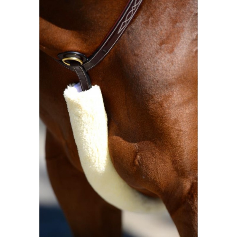 Kentucky  Sheepskin Breastplate Cover