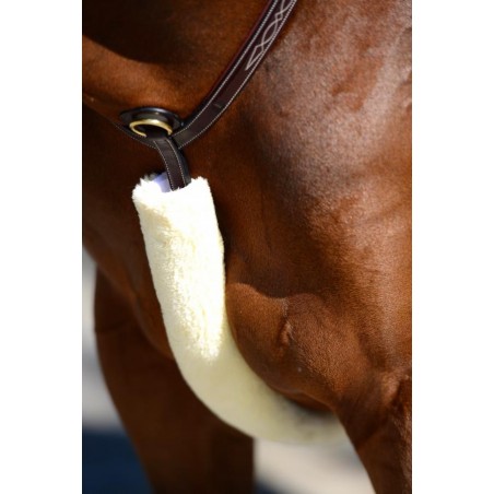 Kentucky  Sheepskin Breastplate Cover