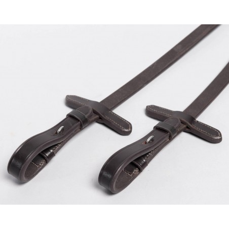 Globus leather/rubber reins