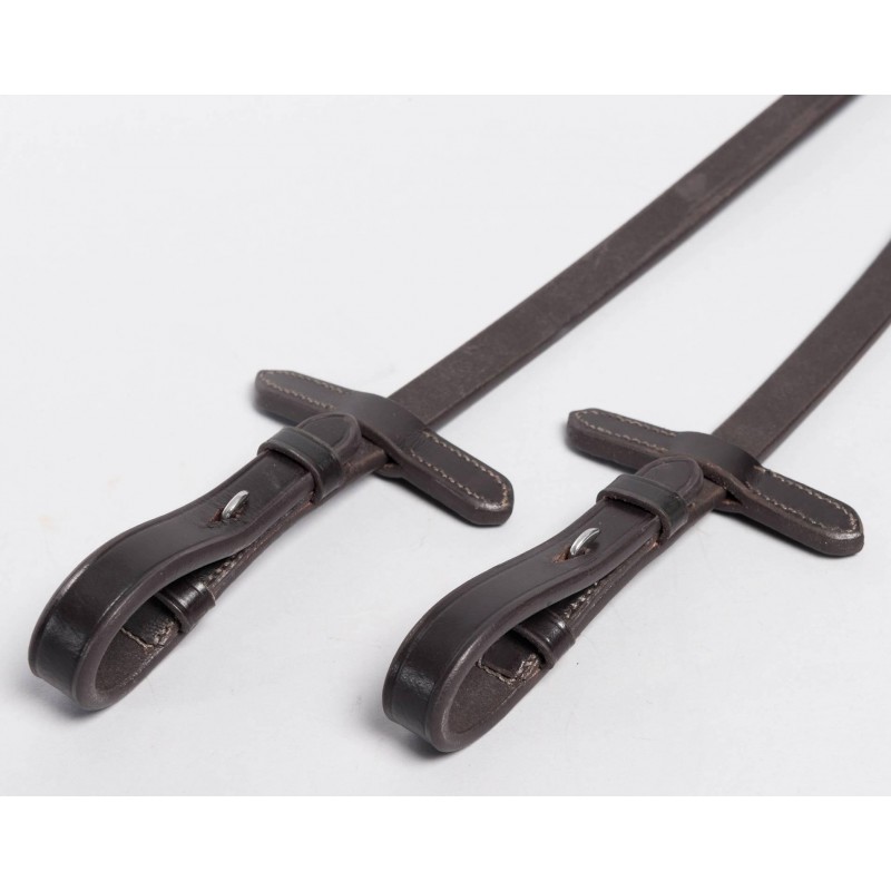 Globus leather/rubber reins