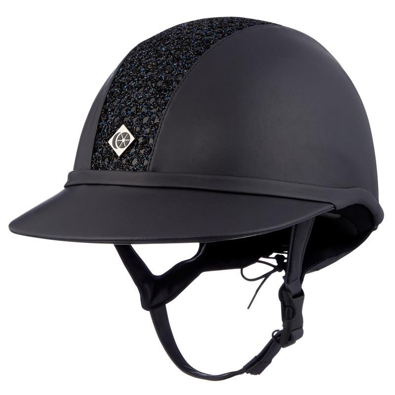 Charles Owen SP8 Sparkly, aurinkolippa, leatherlook